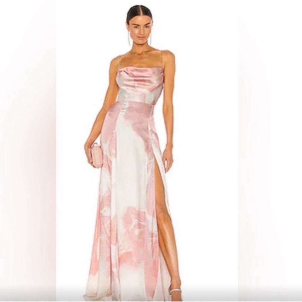 x REVOLVE Gracie Gown in Pink Floral